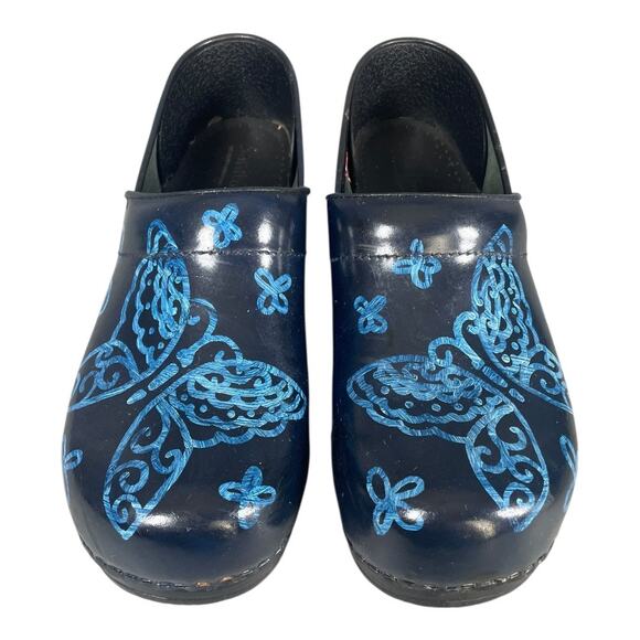 Sanita Women’s Original Butterfly Print Clogs Size-41 (11) - Picture 3 of 9